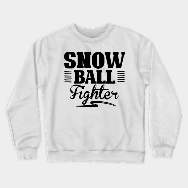 Snowballs Throw Snowball Fight Winter Game Player Crewneck Sweatshirt by dr3shirts